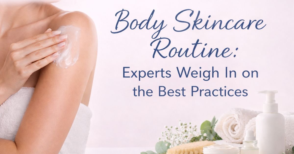 Body Skincare Routine Experts Weigh In
