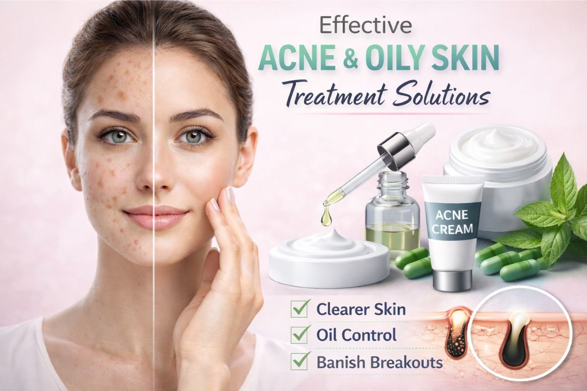 Effective Acne Oily Skin Treatment Solutions