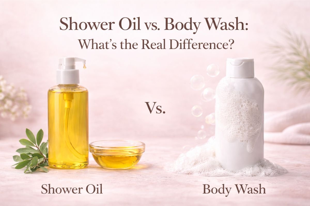 Shower Oil vs Bod Wash What the Real Difference