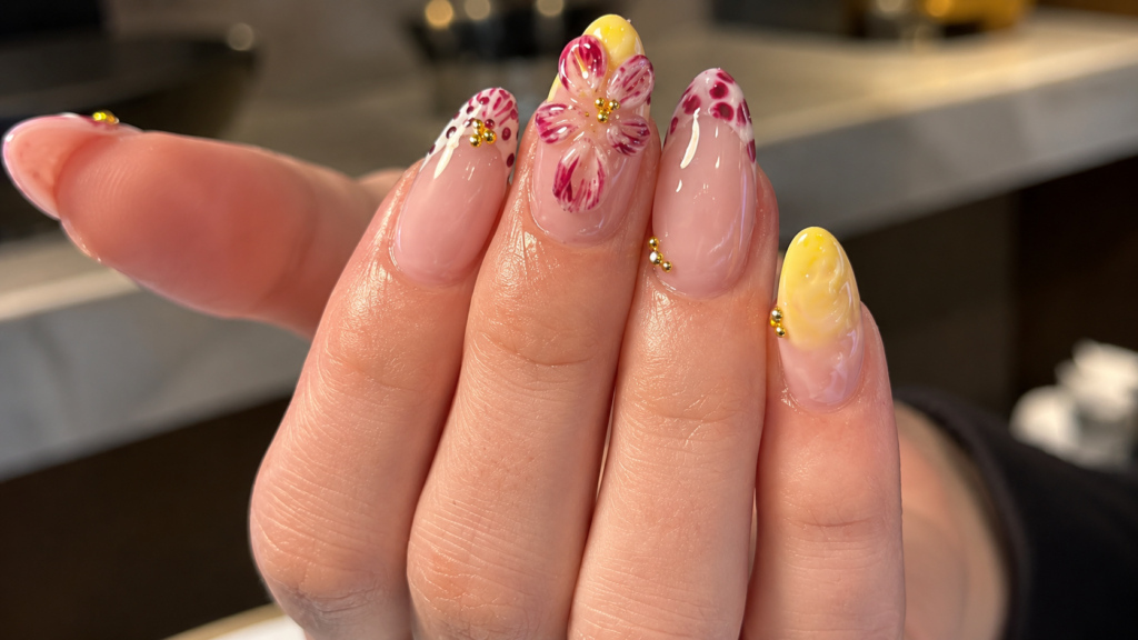 3D Blooming Gel Nails